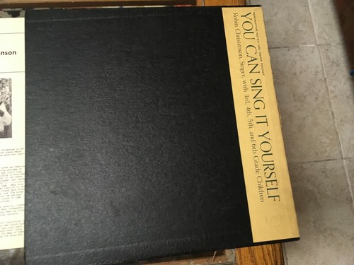 You Can Sing It Yourself Robin Christenson Folkways FC 7624 with booklet insert - Picture 4 of 5