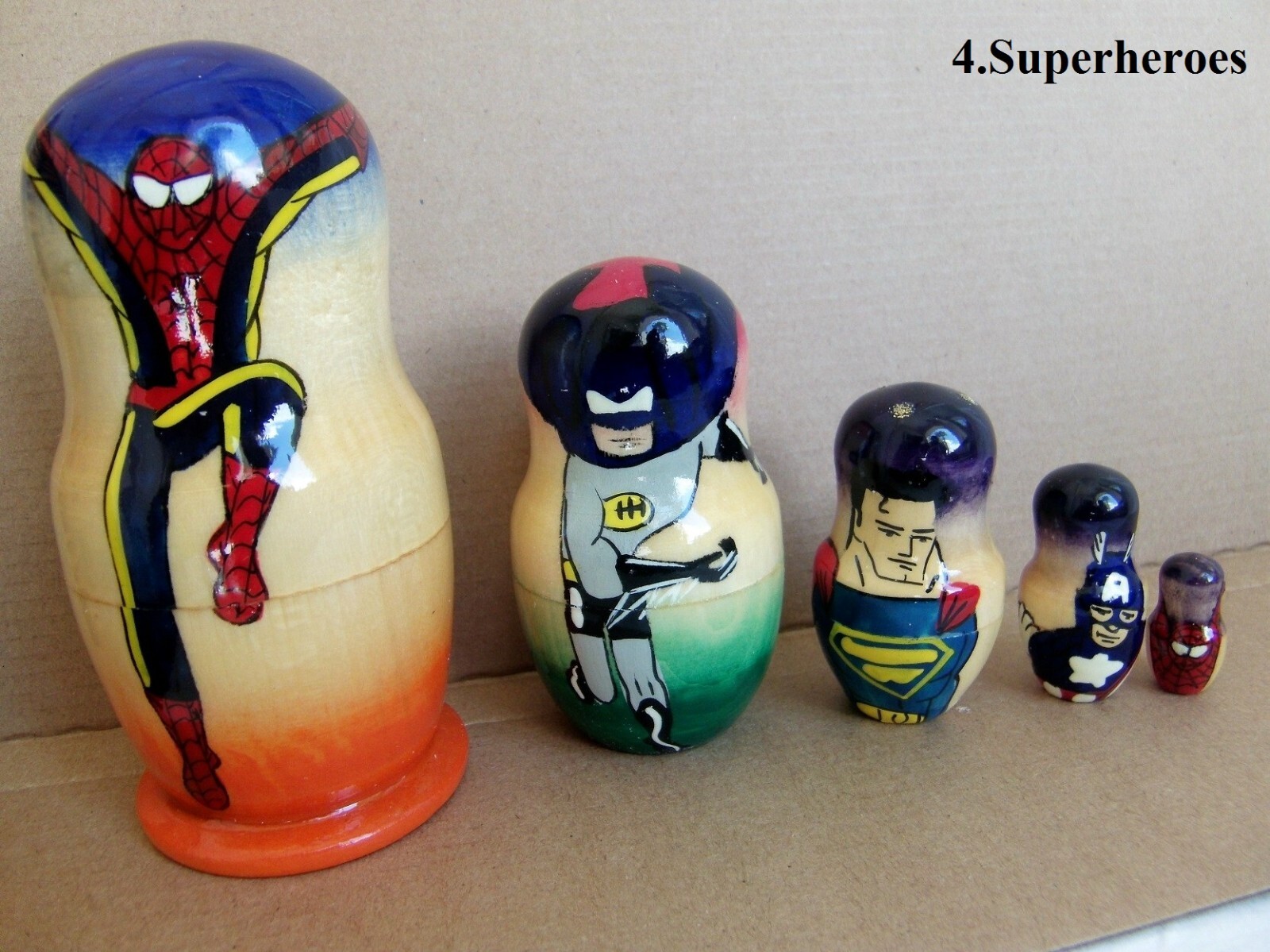Nesting doll Disney * 5 pcs /4" *Cinderella Additional doll ship free Save $5.00