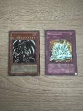 Yugioh Cards Red Eyes Black Metal Dragon Metalmorph Holos Set With Free Gift!