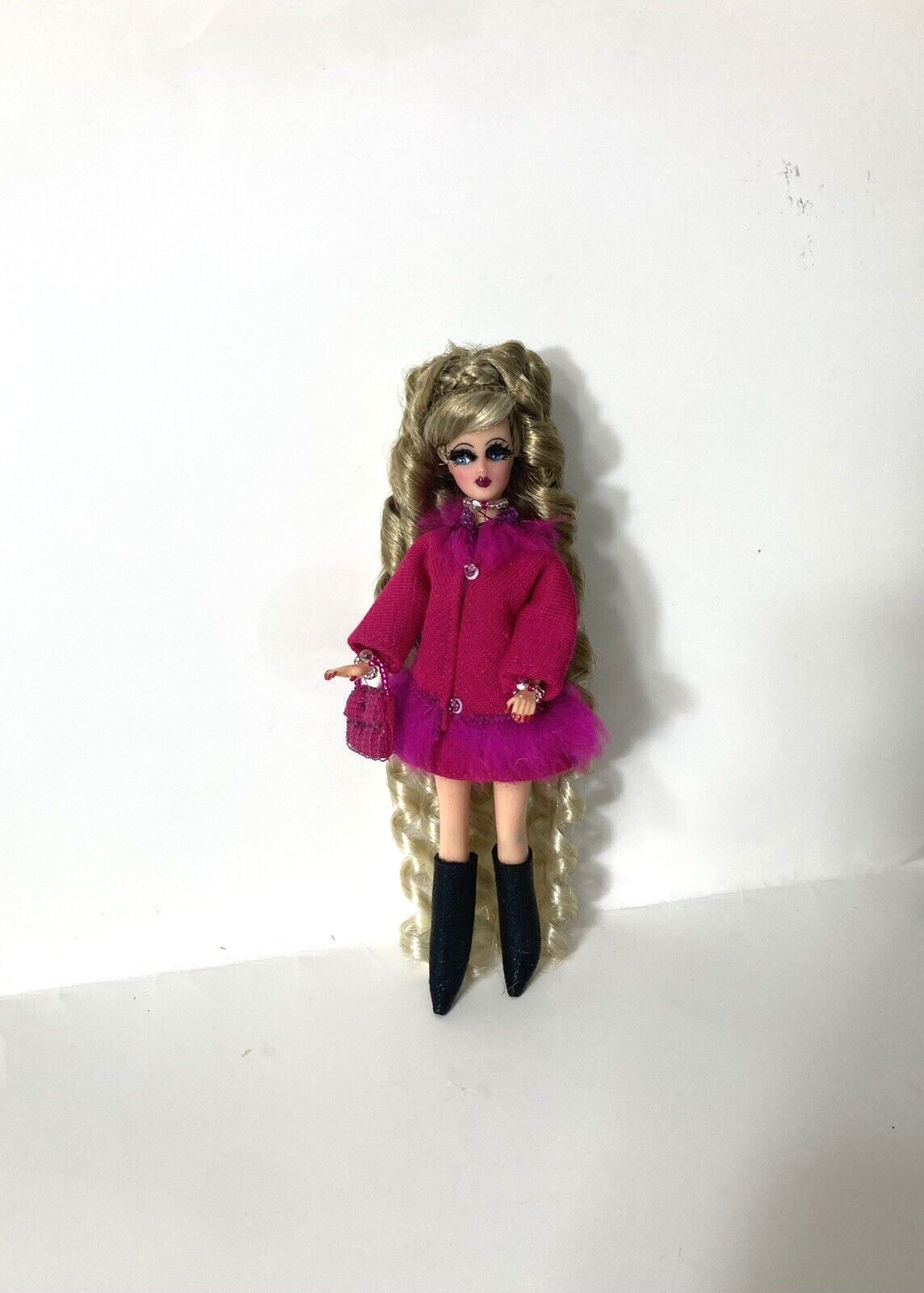 Custom Topper Dawn Doll ~Long Floor Length Blond Curly Swirls Longlocks!~