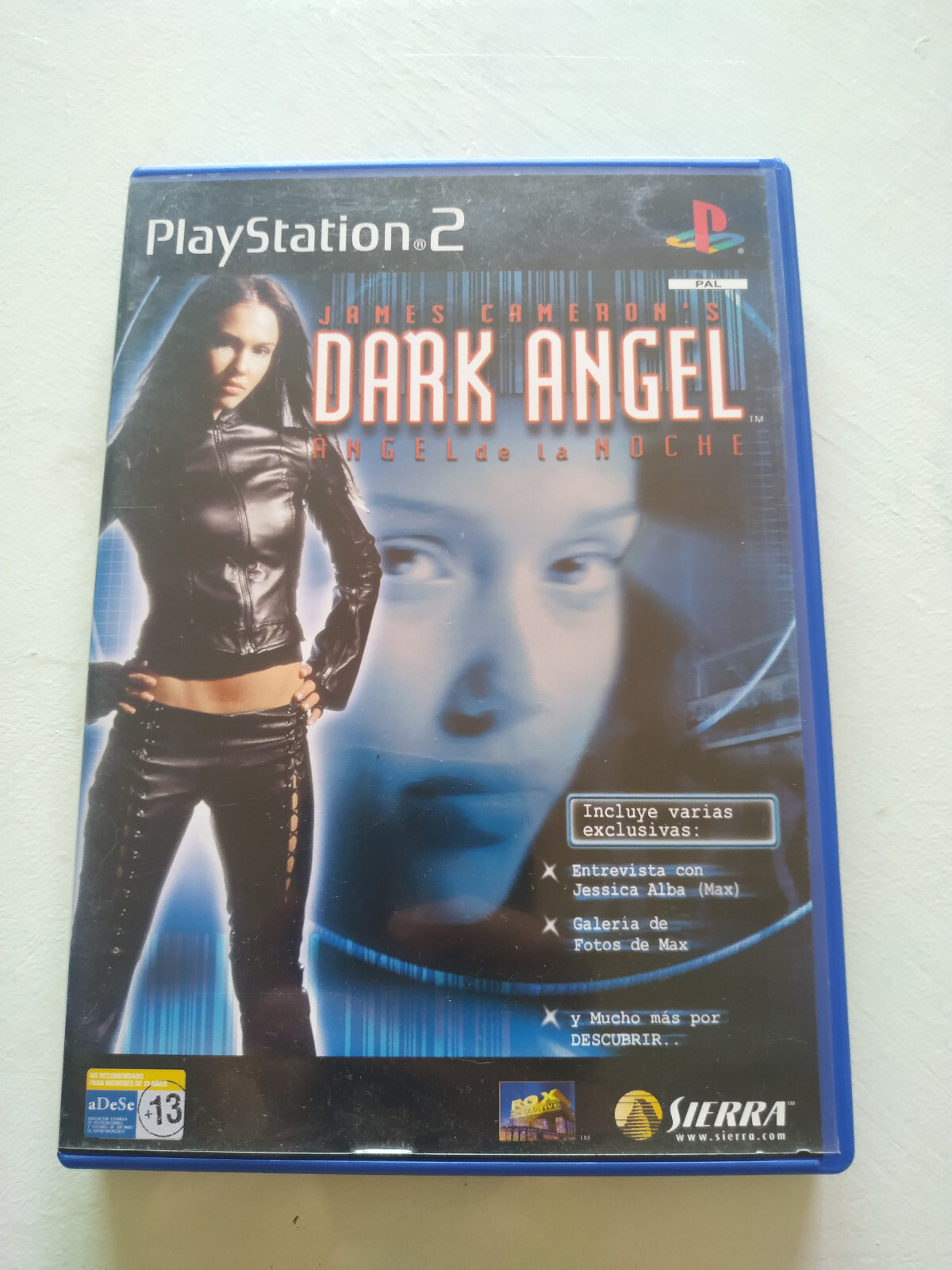 Dark Angel James Cameron L'Ange De La Nuit - Playstation 2 Jeu Para Ps2 Am