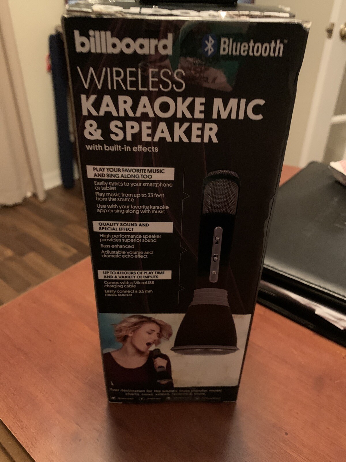 billboard karaoke mic and speaker
