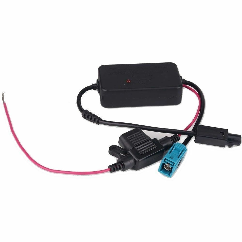 Amplified Twin Fakra Aerial Adaptor – Fits Skoda Fabia, Superb, Octavia Mk2 & More