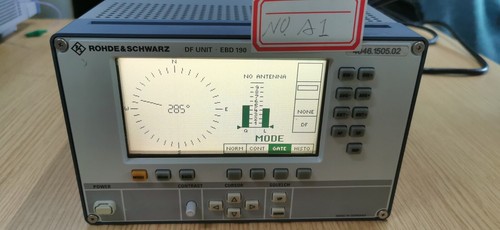 Panel przedni Rhode Schwarz DF jednostka EBD190 nr A1 kierunkowskaz - Zdjęcie 13 z 15