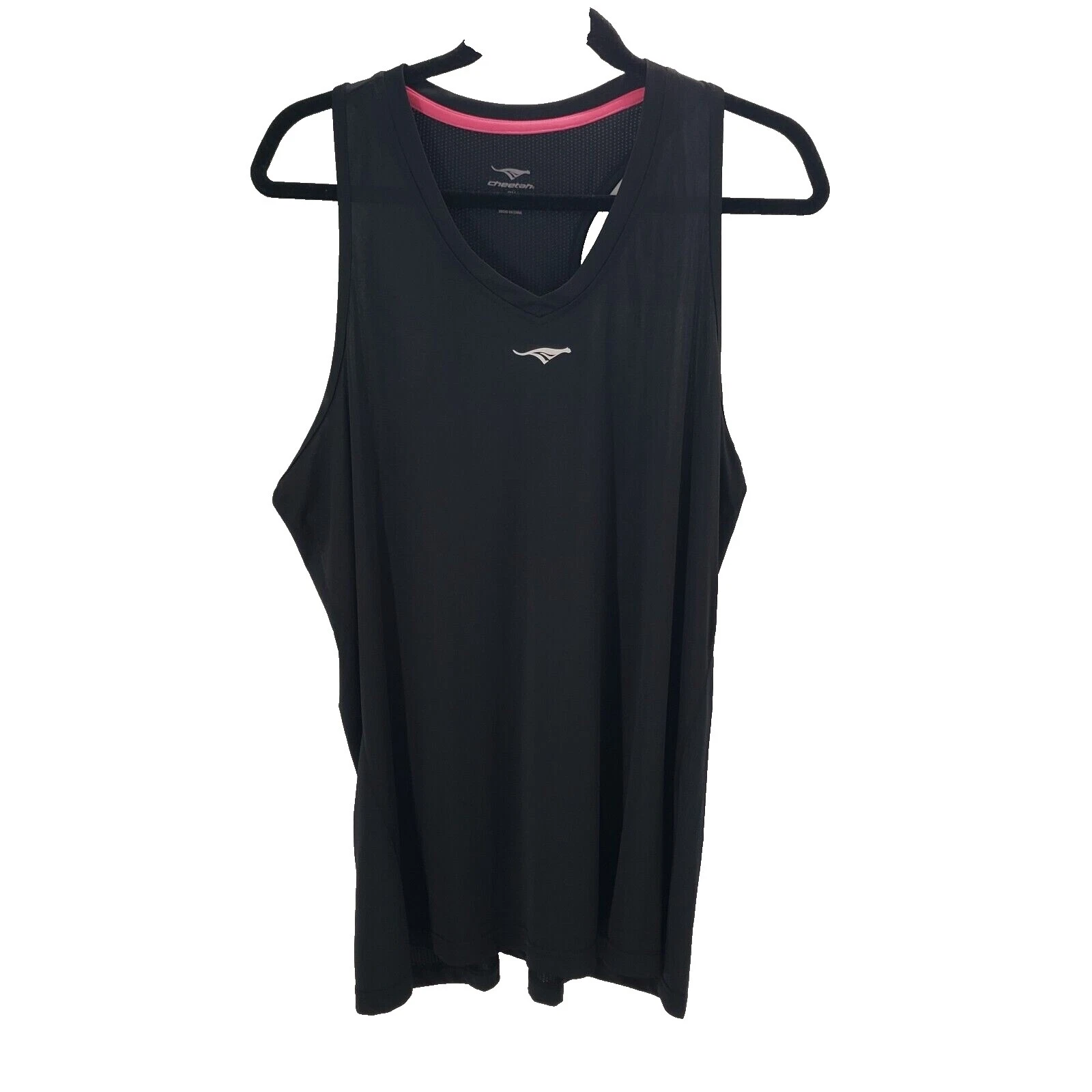 Camisetas Cheetah Poliéster Activewear para Mujeres