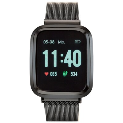 Fitnessuhr Smartwatch XXL-Farbdisplay 5 Sportmodi Fitnesstracker Schrittzähler