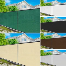 8' x 50' Fence Privacy Screen Heavy Duty Fencing Mesh Shade Net Cover Yard