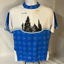 PRIMAL Mens Bicycle Cycling Jersey XL MS Multiple Sclerosis Society Free Ship!