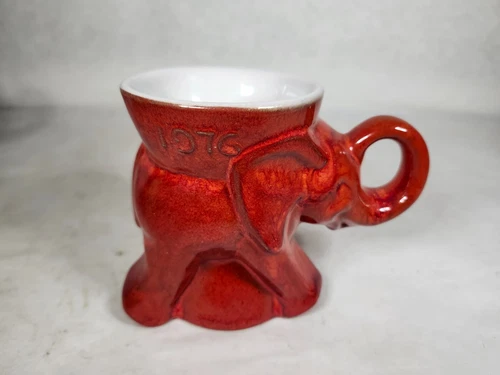 Frankoma GOP Elephant Mugs Various Colors and Years *Buy More and Save!