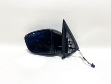 18-20 NISSAN PATHFINDER FRONT LEFT LH SIDE VIEW MIRROR POWER FOLD BLUE OEM