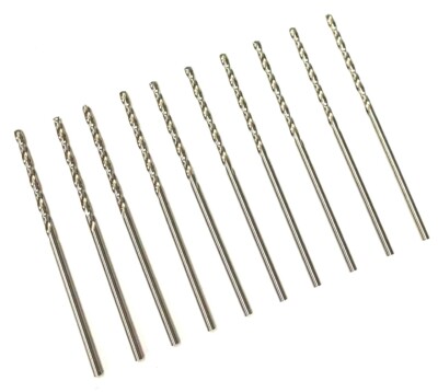 #50 (0.0700'') COBALT TWIST DRILLS - BRIGHT - 10 PIECE PACK - NACHI L6501 - NEW!