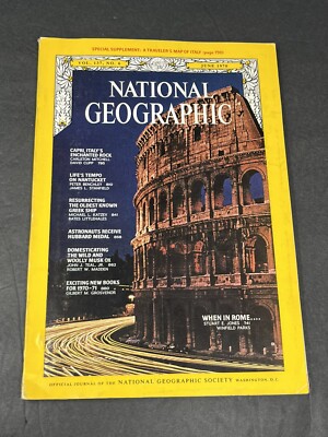 National Geographic Magazine June 1970 Capri Italy's Enchanted Rock Vol 137 No 6