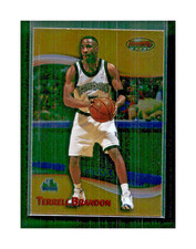 1998-99 Bowman's Best Minnesota Timberwolves Basketball Card #4 Terrell Brandon
