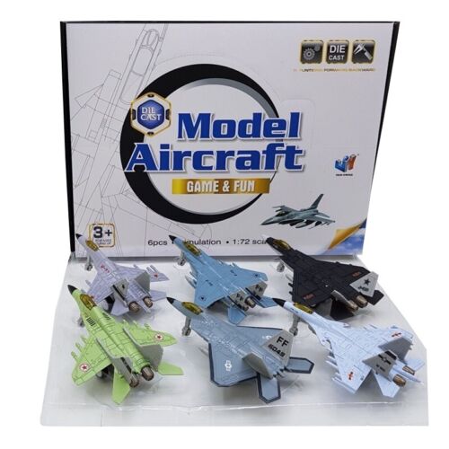 4 x 1:72 Scale Die Cast Model Aircraft Planes Adults Kids Action Figures Toys - Picture 2 of 15