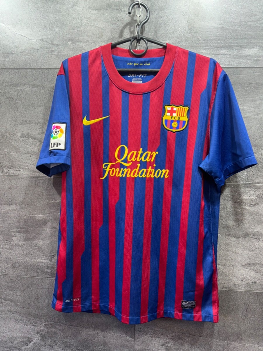 BARCELONA 2011 2012 HOME SHIRT FOOTBALL SOCCER JERSEY NIKE 419877