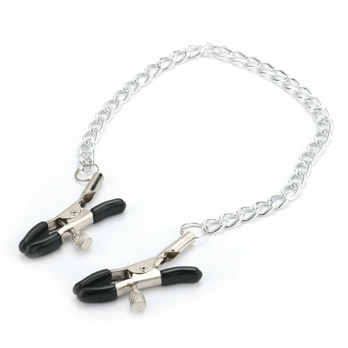 Adjustable Nipple Clamps Clips SM BDSM Fetish Metal Bondage Toys UK - Picture 4 of 52