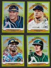 2019 Donruss Optic, Diamond Kings, Lime Green Prizm, NRMT (Pick card from list)