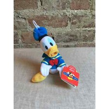 Disney Applause Vintage Donald Duck Bean Bag Plush with Tag 1998