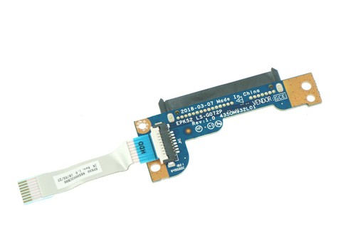 L20454-001 LS-G072P OEM HP HD CONNECTOR BOARD 15-DA0073WM (CE49-CG44) - Picture 2 of 2