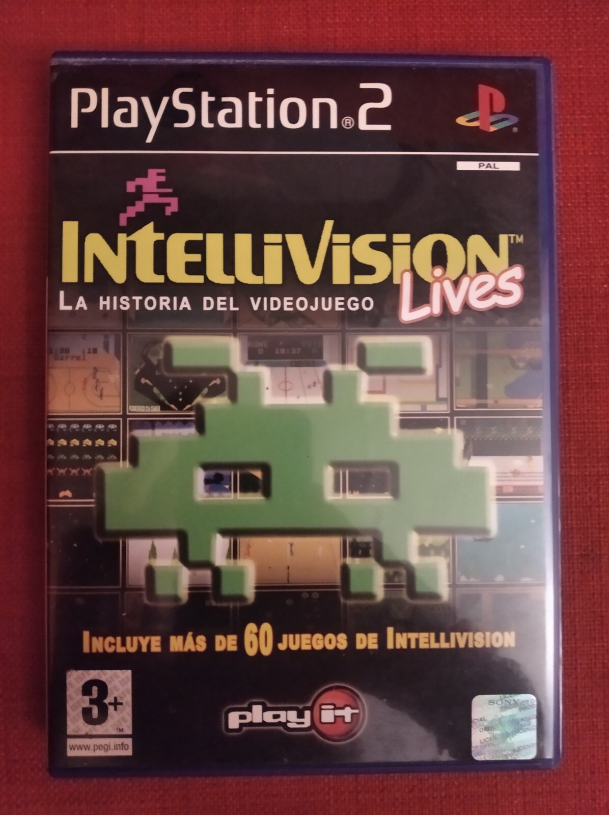 INTELLIVISION LIVES - PLAYSTATION 2 PS2 PLAY STATION 2 - PAL ESP - COMPLET