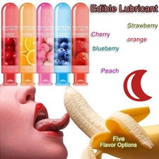 Edible Fruit Flavor Adult Lubricant Gel Lube Edible Oral Sex-Sexual Massage Oil