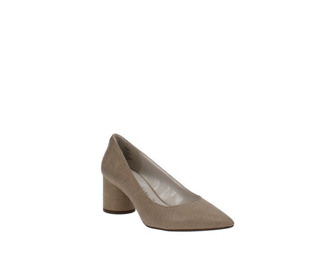 neutral block heel pumps
