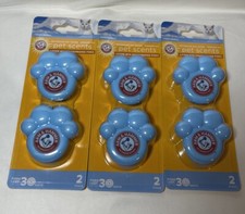 Arm  Hammer Pets 3 Pack Cat Litter Box Deodorizing 2 Pods Fresh Breeze Scent