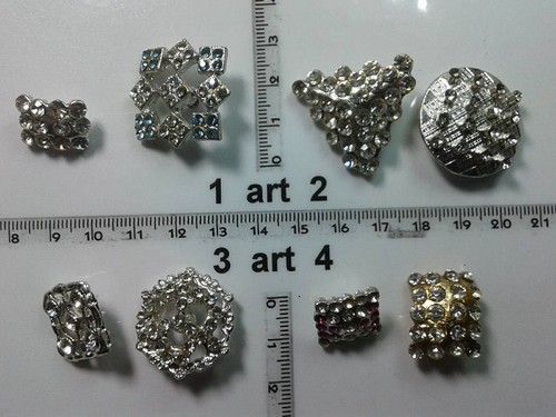 Couvercle De Bouton - Décor Floral En Strass avec Clip - Boutons De Manchette Femme Conception À Clipser pour Une Installation Facile pour Jeans Robes Chemises pour Banquets Et Événements D'entreprise