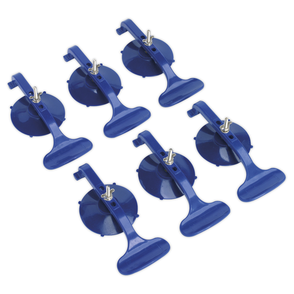 RE006 Sealey Suction Clamp Set 6pc [Preparation]