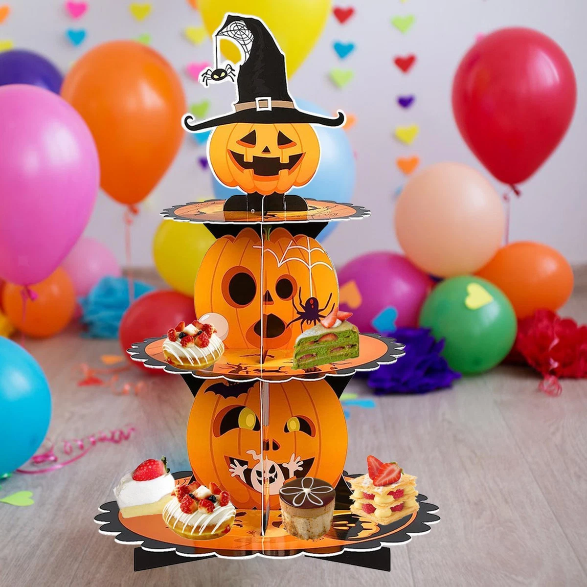 Halloween top cake stands