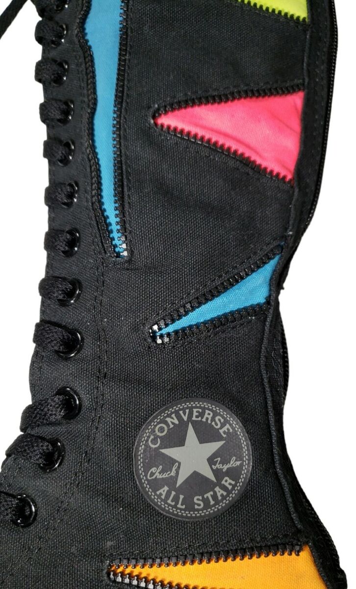 Converse All Star Chuck Taylor XXHI Knee High Black Neon Converse All Star Chuck Taylor XXHI Knee High Black Neon