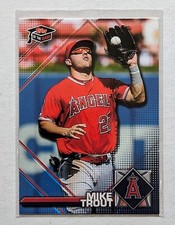 2020 Topps Of The Class Mike Trout National Baseball Card Day Sticker LA Angels