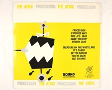 THE ATRIX - PROCESSION 1981 IRELAND  VINYL LP ALBUM DTLP 012 - VG+/VG