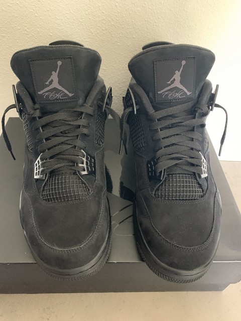 Size 13 - Jordan 4 Retro Black Cat 2020 