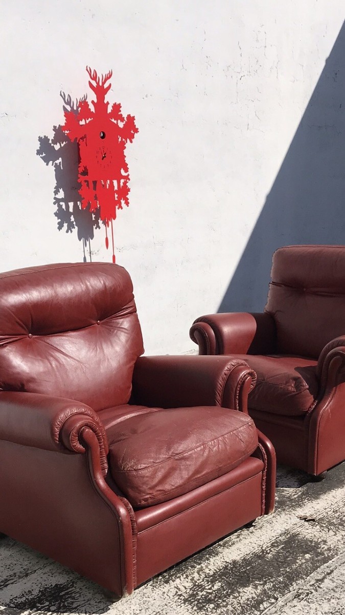 Coppia di sale poltrone club francese in