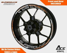 KTM SuperDuke 1290 Felgenaufkleber Felgenaufkleber Super Duke 990 690 Tape...