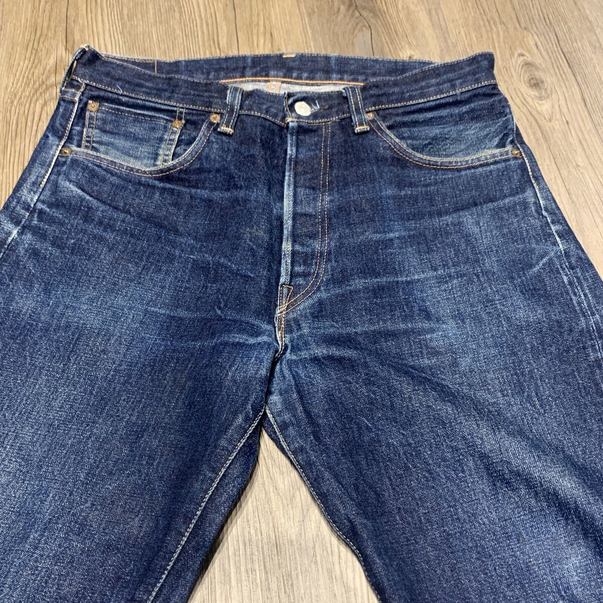 Vintage Levi's 501XX 501 55501-0017 Japan Dark Wash Big E Vintage Levi's 501XX 501 55501-0017 Japan Dark Wash Big E