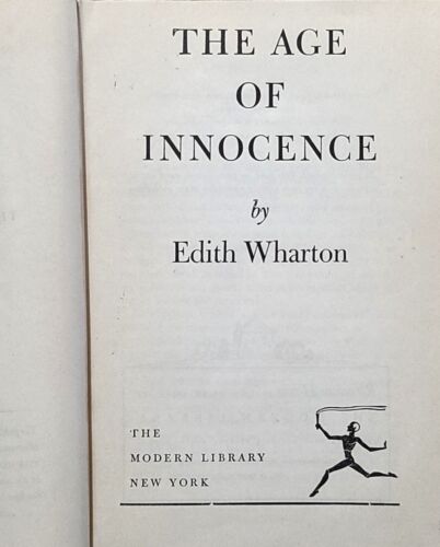 The Age Of Innocence Edith Wharton Modern Library 1st Edition HB Book 1948 - Picture 6 of 6