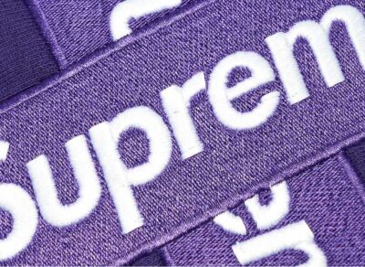 Supreme Cross Box Logo Hooded Sweatshirt Purple | eBay