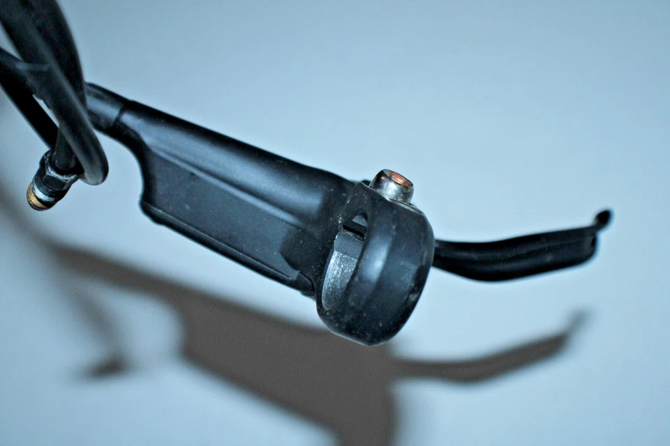 Palanca de freno delantera TekTRO disco hidráulico LH negra 22,2 mm HD-R280n MTB remitente EE. UU. Foto 3 de 4