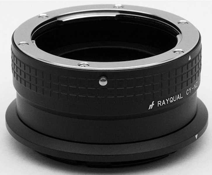 Rayqual CY-NZ Mount Adapter for Contax Yashica Lens - Nikon Z Camera Body  Japan