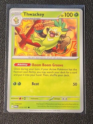thwackey pokemon card value Amazon.com: Rillaboom 015/202 - Sword & Shield - Pokemon Evolution Card Set  - Thwackey Grookey