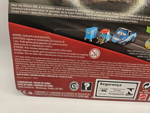 AUTOS DISNEY PIXAR ""PAQUETE DE 2 TIRAS DE WEATHERS AKA THE KING & CHICK HICKS"", NUEVOS - Imagen 10 de 13