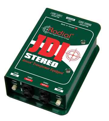 JDI Stereo Passive DIrect DI Box  by Radial Engineering