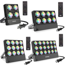 30W 70W 100W RGB Flood Light Spotlight Outdoor Party Garden Christmas Light IP66