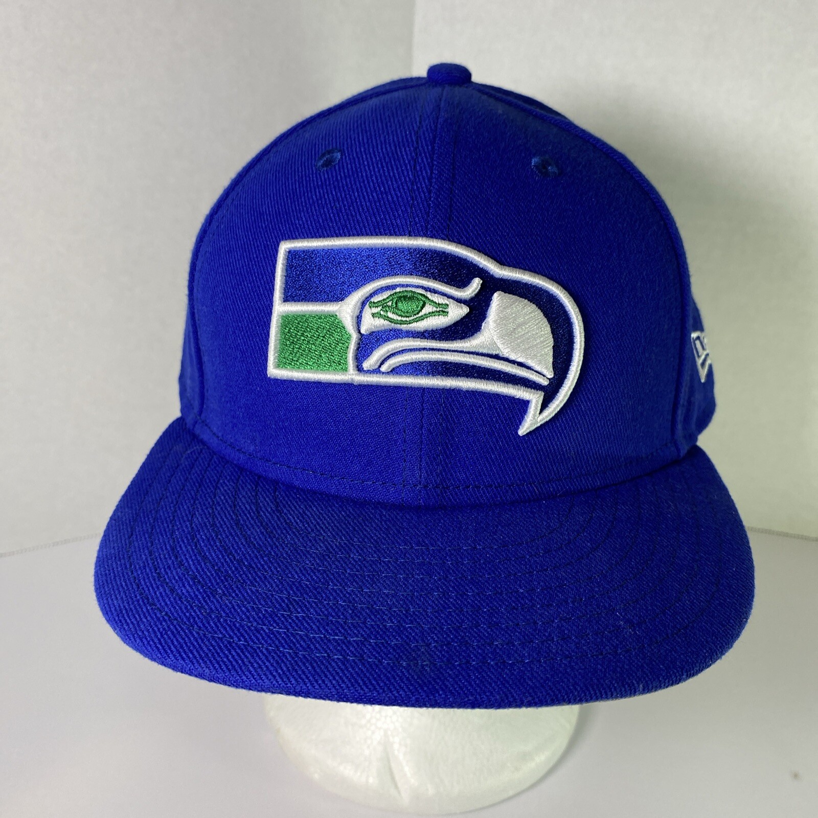SEATLE SEAHAWKS NFL New Era Adult Mens Embroidered Logo Fitted Size 7 3/8