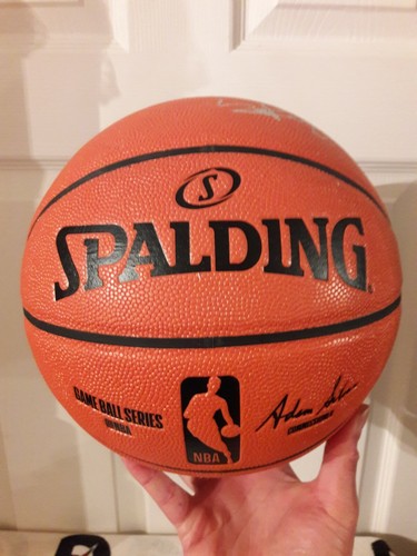 TORONTO RAPTORS PASCAL SIAKAM AND JEREMY LIN SIGNED REPLICA GAME BASKETBALL PSA - Picture 5 of 9