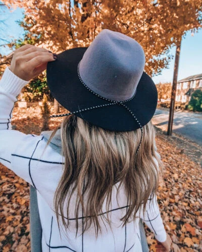 PINK Fedora Sombreros para De mujer