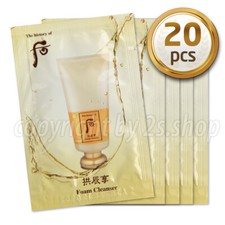 The History of Whoo Gongjinhyang Foam Cleanser 2ml x 20pcs