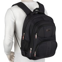 Rucksack Sport Arbeit Freizeit Schulrucksack Ranzen Herren Damen T0004 Schwarz